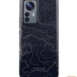 Nugarėlės dėklai iLike Xiaomi 12/12X Burga Drifting Shores - Line Art Tough Case