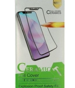 Apsauginiai stiklai iLike Apple IPHONE 7 / 8 / SE 2020 / SE 2022 HARD CERAMIC TEMPERED GLASS Black