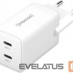 Adapteriai Intenso  POWER ADAPTER 2XUSB-C GAN/7804012 