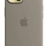 Nugarėlės dėklai Apple - iPhone 15 Silicone Case with MagSafe - Clay
