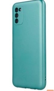 Nugarėlės dėklai iLike Samsung Galaxy A14 4G / A14 5G Metallic case Green