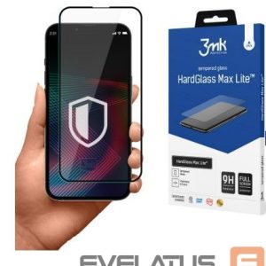 Apsauginiai stiklai 3MK Samsung Galaxy A14 4G/5G HardGlass Max Lite Black