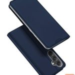 Knygos tipo dėklas dėklai Dux Ducis Samsung Galaxy S23 FE Skin Pro Wallet case with stand Blue