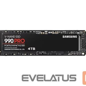 Kietasis diskas SDD Samsung  SSD M.2 2280 4TB/990 PRO MZ-V9P4T0BW 