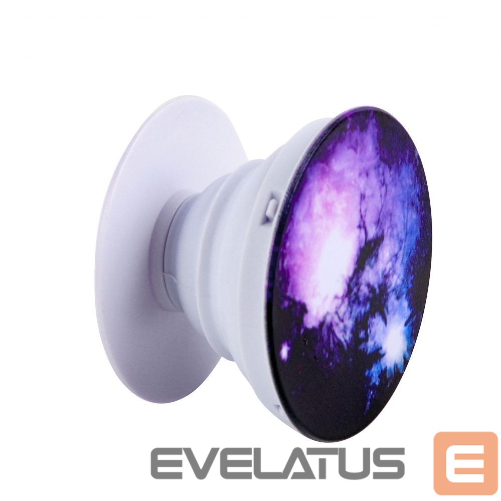 Universalus laikiklis (Popsocket) iLike Universal Pop Holder Nebula Purple