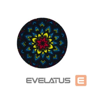 Universalus laikiklis (Popsocket) iLike  Universal Pop Holder Hypnotic Black Yellow