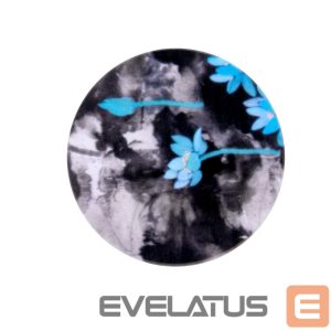 Universalus laikiklis (Popsocket) iLike  Universal Pop Holder Flower Blue