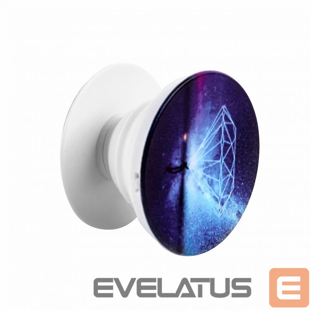 Universalus laikiklis (Popsocket) iLike Universal Pop Holder Nebula Blue