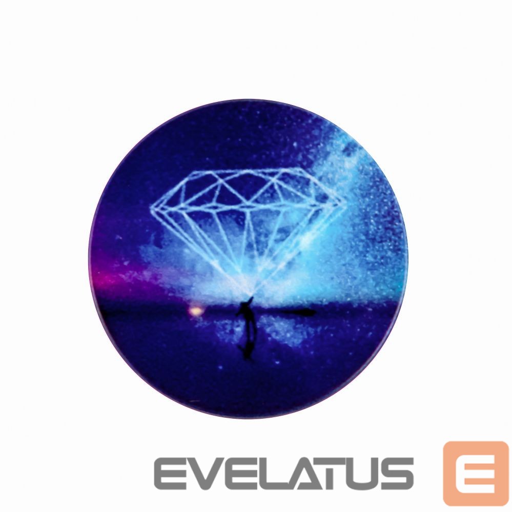 Universalus laikiklis (Popsocket) iLike Universal Pop Holder Nebula Blue