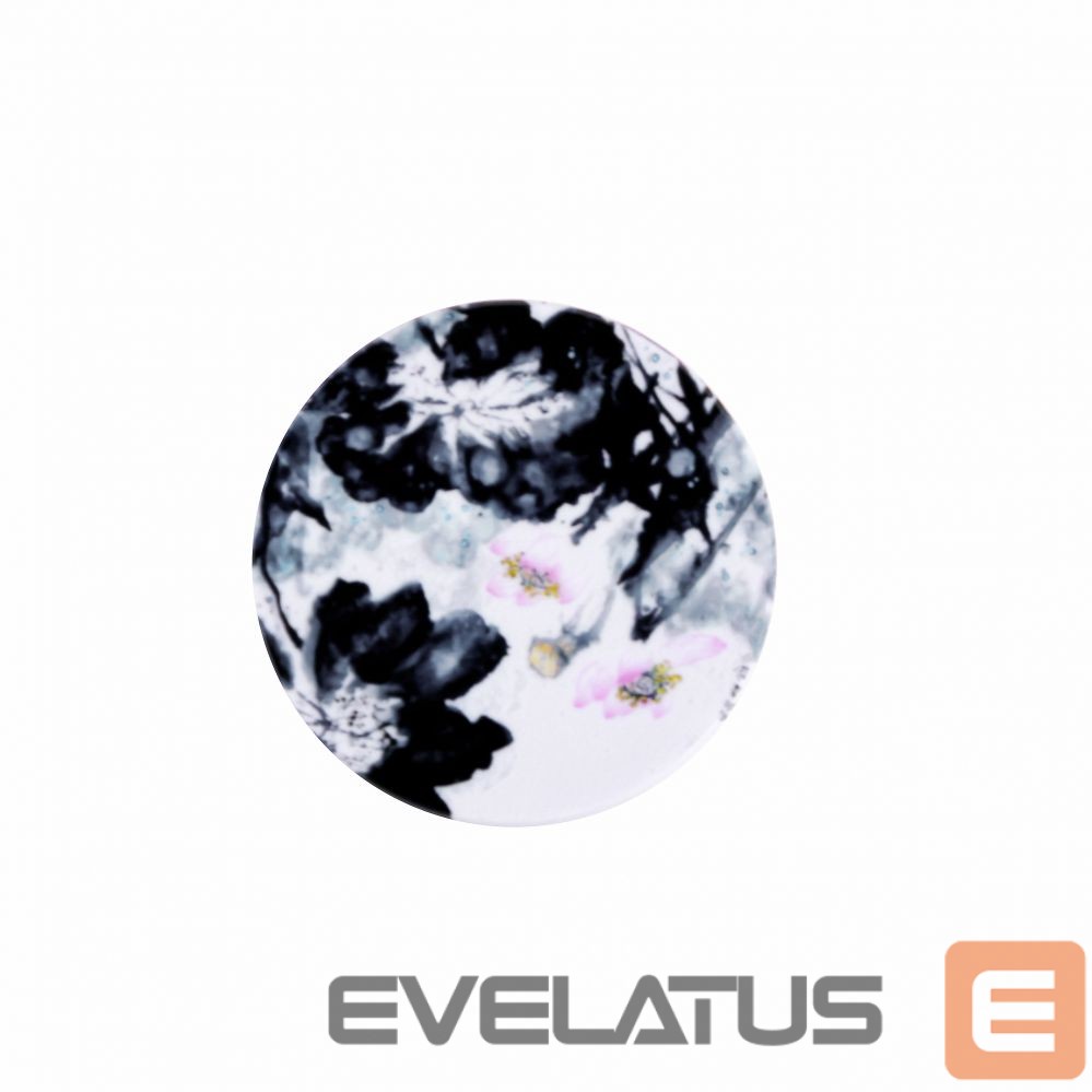 Universalus laikiklis (Popsocket) iLike Universal Pop Holder Flower White