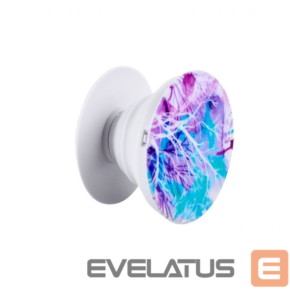 Universalus laikiklis (Popsocket) iLike Universal Pop Holder Diamonds Blue