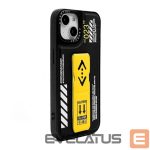 Nugarėlės dėklai iLike Apple iPhone 15 Pro Max FASHION LEATHER STAND COVER Black