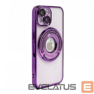 Nugarėlės dėklai iLike Apple iPhone 14 IH MAGSAFE HIDDEN STAND COVER Purple