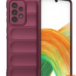 Nugarėlės dėklai iLike Samsung Galaxy A33 5G Shield Case flexible armored Plum