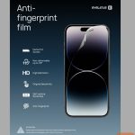 Apsauginė plėvelė Evelatus  Premium HD Strong Anti-fingerprint film hydrogel screen protector Clear