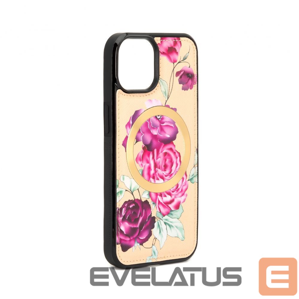 Nugarėlės dėklai Evelatus Apple iPhone 14 Wallet and Slim Cover Case Beige