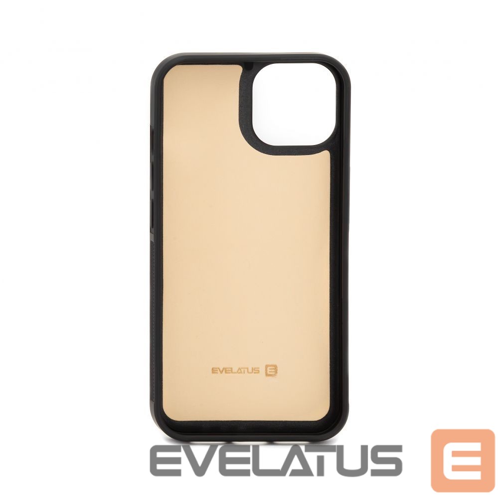 Nugarėlės dėklai Evelatus Apple iPhone 14 Wallet and Slim Cover Case Beige