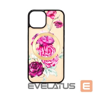 Nugarėlės dėklai Evelatus Apple iPhone 15 Wallet and Slim Cover Case Beige