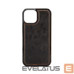 Nugarėlės dėklai Evelatus Apple iPhone 15 Magnet zip Pocket Case Zipper Design Black