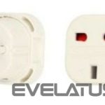 Adapteris iLike  UK/EU CHARGER ADAPTER White