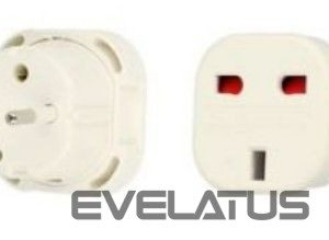 Adapteris iLike  UK/EU CHARGER ADAPTER White