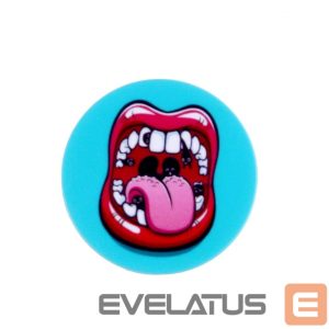Universalus laikiklis (Popsocket) iLike  Universal Pop Holder Lips Pink Blue