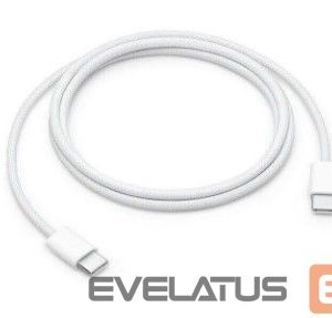 Garso kabelis Apple  USB-C Woven Charge Cable 1 m, White, USB-C, USB-C 60w White