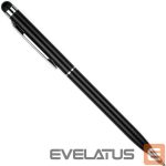 Pieštukas iLike  PN1 Universal 2in1 Capacitive Touch Stylus with Pen (Smartphone and Tablet PC) Black