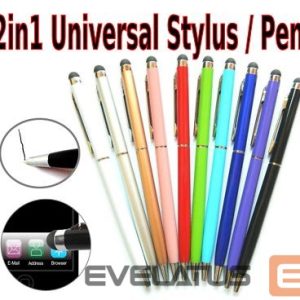 Pieštukas iLike Universal PN1 Universal 2in1 Capacitive Touch Stylus with Pen (Smartphone and Tablet PC) Purple