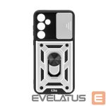 Nugarėlės dėklai iLike Samsung Galaxy A35 Protective Case With Camera Protection And Ring White