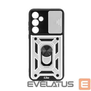 Nugarėlės dėklai iLike Samsung Galaxy A35 Protective Case With Camera Protection And Ring White