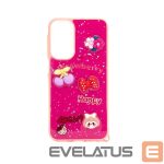 Nugarėlės dėklai iLike Samsung Galaxy A15 EPOXY CARTOON COVER Rose Red