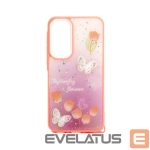 Nugarėlės dėklai iLike Samsung Galaxy A55 EPOXY CARTOON COVER Light Pink