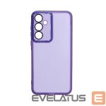 Nugarėlės dėklai iLike Samsung Galaxy A55 Transparent Case and Camera Protection Purple