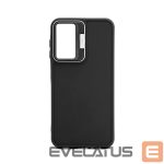 Nugarėlės dėklai iLike Samsung Galaxy A15 Hybrid case With Camera Stand Black