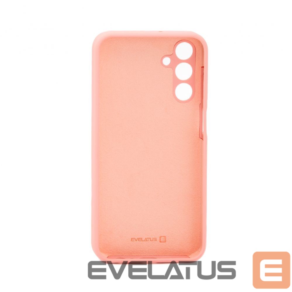 Nugarėlės dėklai Evelatus Samsung Galaxy A15 Premium Soft Touch Silicone Case Rose pink