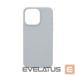 Nugarėlės dėklai Evelatus Apple iPhone 15 Pro Max Premium Magsafe Soft Touch Silicone Case New Function Grey Blue