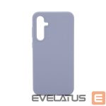 Nugarėlės dėklai Evelatus Samsung Galaxy S23 FE Premium Soft Touch Silicone Case Lavender Gray