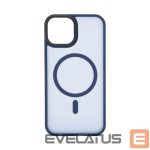Nugarėlės dėklai Evelatus Apple iPhone 14 Pro Hybrid Case With MagSafe PC+TPU Blue