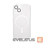 Nugarėlės dėklai Evelatus Apple iPhone 14 Clear Case With MagSafe and Camera Protection Transparent