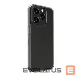 Nugarėlės dėklai Evelatus Apple iPhone 15 Pro Max Military Shockproof Silicone Case TPU Transparent