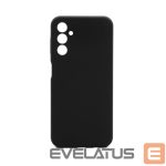 Nugarėlės dėklai Connect Samsung Galaxy A14 4G / A14 5G Premium Quality Soft Touch Silicone Case Black