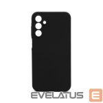 Nugarėlės dėklai Connect Samsung Galaxy A15 Premium Quality Soft Touch Silicone Case Black