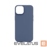 Nugarėlės dėklai Connect Apple iPhone 14 Premium Magsafe Soft Touch Silicone Case New Function Midnight Blue