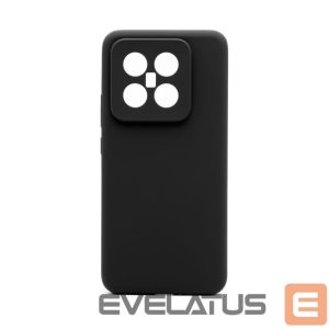 Nugarėlės dėklai Connect Xiaomi 14 Pro Premium Quality Magnetic Soft Touch Silicone Case Black