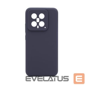 Nugarėlės dėklai Connect Xiaomi 14 Premium Quality Magnetic Soft Touch Silicone Case Midnight Blue