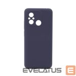Nugarėlės dėklai Connect Xiaomi Redmi 12C Premium Quality Soft Touch Silicone Case Midnight Blue