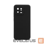 Nugarėlės dėklai Connect Xiaomi Redmi 13 Premium Quality Soft Touch Silicone Case Black