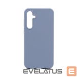 Nugarėlės dėklai Connect Samsung Galaxy S23 FE Premium Quality Magnetic Soft Touch Silicone Case Lavender Gray