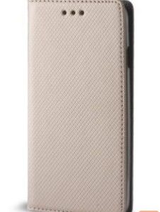 Knygos tipo dėklas dėklai iLike Samsung Galaxy A05 Smart Magnet case Gold